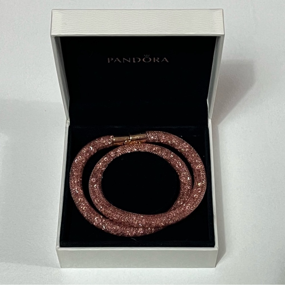 Swarovski Stardust Double Wrap Bracelet/Chocker